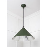 From The Anvil - Smooth Nickel Hockley Pendant in Heath | Sku. 49506H | Trade Door Handles.