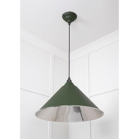 From The Anvil - Smooth Nickel Hockley Pendant in Heath | Sku. 49506H | Trade Door Handles.