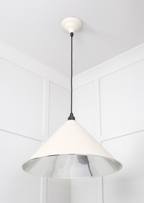 From The Anvil - Smooth Nickel Hockley Pendant in Teasel | Sku. 49506TE | Trade Door Handles.