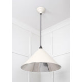 From The Anvil - Smooth Nickel Hockley Pendant in Teasel | Sku. 49506TE | Trade Door Handles.