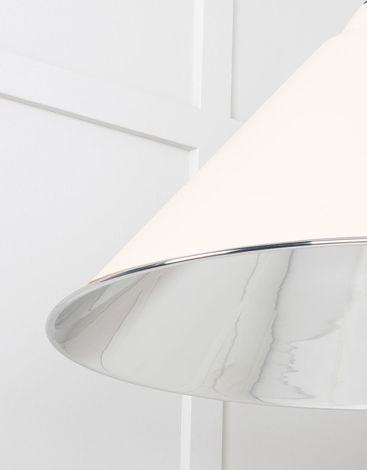 From The Anvil - Smooth Nickel Hockley Pendant in Teasel | Sku. 49506TE | Trade Door Handles.