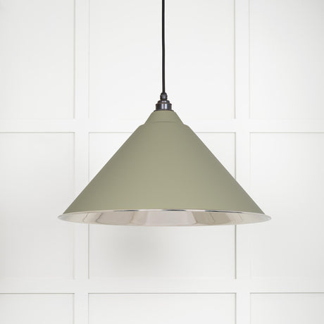 From The Anvil - Smooth Nickel Hockley Pendant in Tump | Sku. 49506TU | Trade Door Handles.