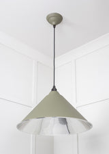 From The Anvil - Smooth Nickel Hockley Pendant in Tump | Sku. 49506TU | Trade Door Handles.