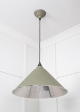 From The Anvil - Smooth Nickel Hockley Pendant in Tump | Sku. 49506TU | Trade Door Handles.