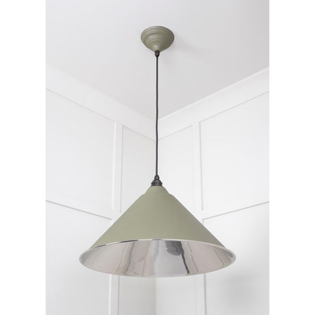 From The Anvil - Smooth Nickel Hockley Pendant in Tump | Sku. 49506TU | Trade Door Handles.
