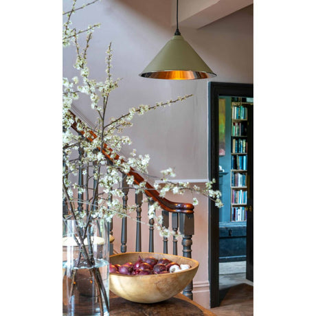 From The Anvil - Smooth Nickel Hockley Pendant in Tump | Sku. 49506TU | Trade Door Handles.