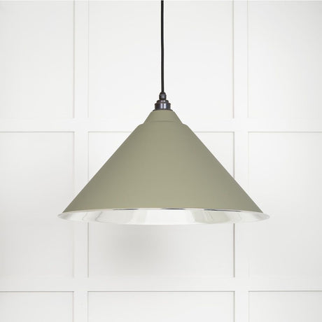From The Anvil - Smooth Nickel Hockley Pendant in Tump | Sku. 49506TU | Trade Door Handles.