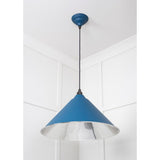 From The Anvil - Smooth Nickel Hockley Pendant in Upstream | Sku. 49506U | Trade Door Handles.