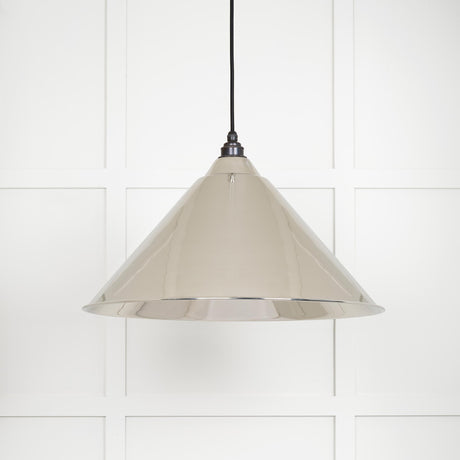 From The Anvil - Smooth Nickel Hockley Pendant | Sku. 49506 | Trade Door Handles.
