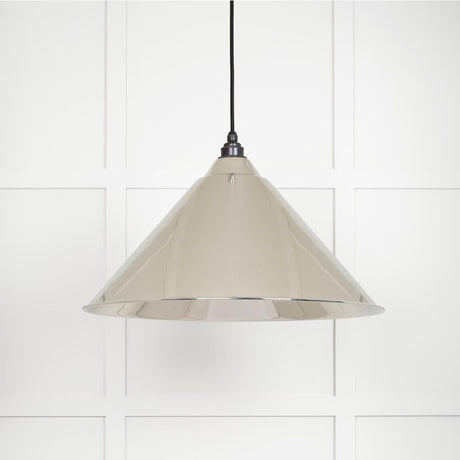 From The Anvil - Smooth Nickel Hockley Pendant | Sku. 49506 | Trade Door Handles.