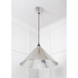 From The Anvil - Smooth Nickel Hockley Pendant | Sku. 49506 | Trade Door Handles.