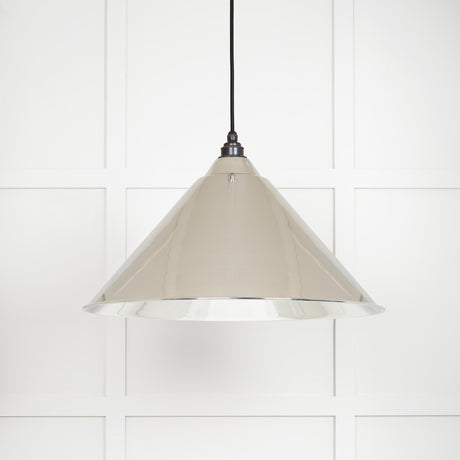 From The Anvil - Smooth Nickel Hockley Pendant | Sku. 49506 | Trade Door Handles.