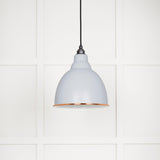 From The Anvil - White Gloss Brindley Pendant in Birch | Sku. 49507BI | Trade Door Handles.