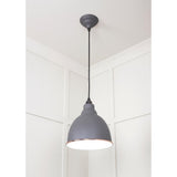 From The Anvil - White Gloss Brindley Pendant in Bluff | Sku. 49507BL | Trade Door Handles.