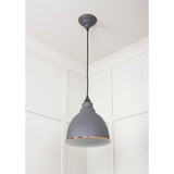 From The Anvil - White Gloss Brindley Pendant in Bluff | Sku. 49507BL | Trade Door Handles.
