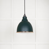 From The Anvil - White Gloss Brindley Pendant in Dingle | Sku. 49507DI | Trade Door Handles.