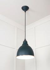 From The Anvil - White Gloss Brindley Pendant in Dingle | Sku. 49507DI | Trade Door Handles.