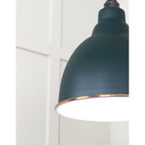 From The Anvil - White Gloss Brindley Pendant in Dingle | Sku. 49507DI | Trade Door Handles.