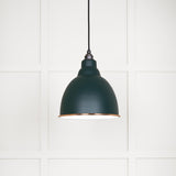 From The Anvil - White Gloss Brindley Pendant in Dingle | Sku. 49507DI | Trade Door Handles.
