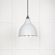 From The Anvil - White Gloss Brindley Pendant in Flock | Sku. 49507F | Trade Door Handles.
