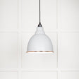 From The Anvil - White Gloss Brindley Pendant in Flock | Sku. 49507F | Trade Door Handles.