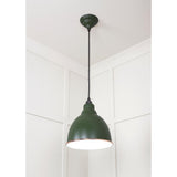 From The Anvil - White Gloss Brindley Pendant in Heath | Sku. 49507H | Trade Door Handles.