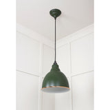 From The Anvil - White Gloss Brindley Pendant in Heath | Sku. 49507H | Trade Door Handles.