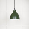From The Anvil - White Gloss Brindley Pendant in Heath | Sku. 49507H | Trade Door Handles.
