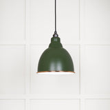 From The Anvil - White Gloss Brindley Pendant in Heath | Sku. 49507H | Trade Door Handles.