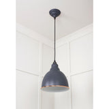 From The Anvil - White Gloss Brindley Pendant in Slate | Sku. 49507SL | Trade Door Handles.