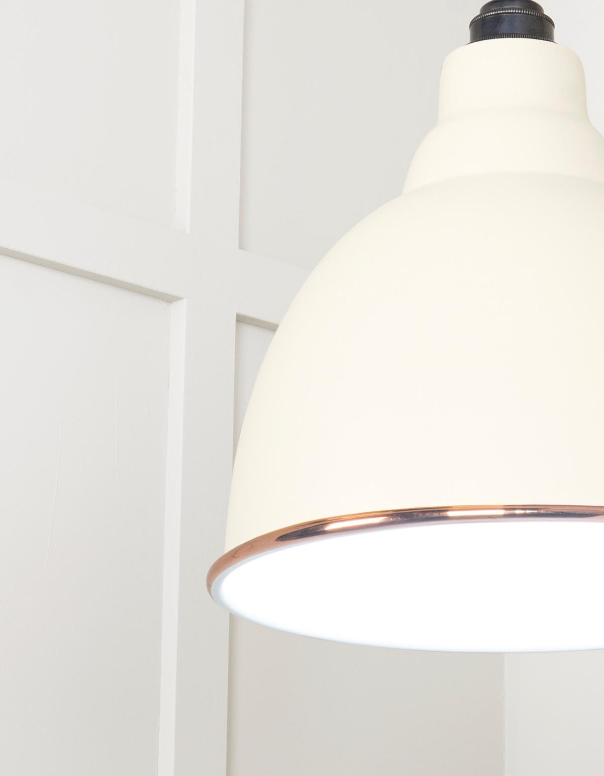 From The Anvil - White Gloss Brindley Pendant in Teasel | Sku. 49507TE | Trade Door Handles.