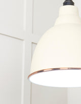 From The Anvil - White Gloss Brindley Pendant in Teasel | Sku. 49507TE | Trade Door Handles.