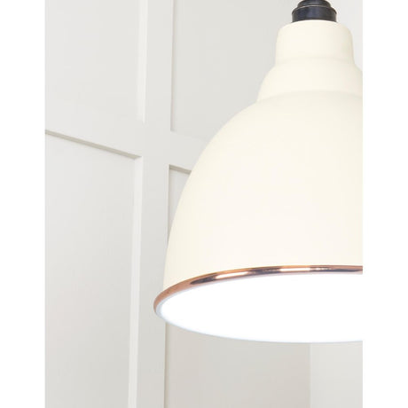 From The Anvil - White Gloss Brindley Pendant in Teasel | Sku. 49507TE | Trade Door Handles.