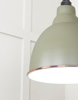 From The Anvil - White Gloss Brindley Pendant in Tump | Sku. 49507TU | Trade Door Handles.