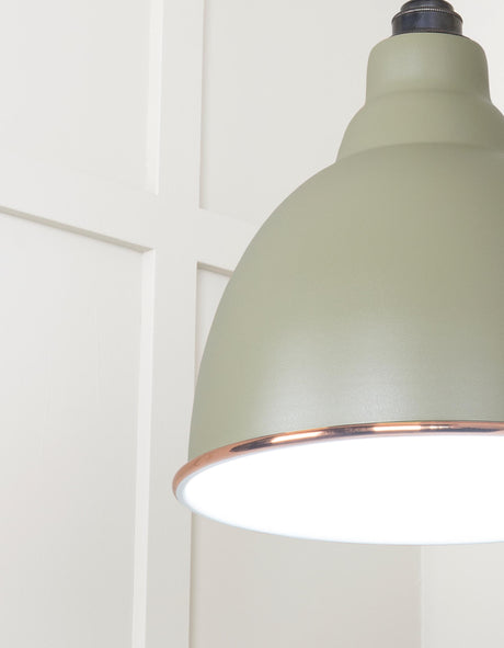 From The Anvil - White Gloss Brindley Pendant in Tump | Sku. 49507TU | Trade Door Handles.