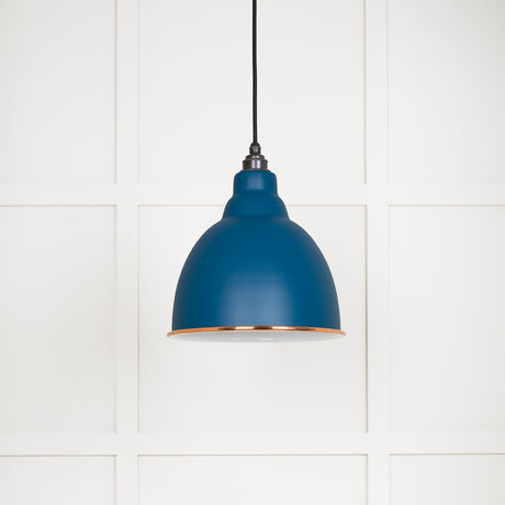 From The Anvil - White Gloss Brindley Pendant in Upstream | Sku. 49507U | Trade Door Handles.