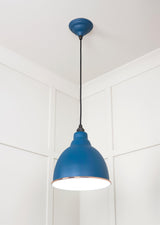 From The Anvil - White Gloss Brindley Pendant in Upstream | Sku. 49507U | Trade Door Handles.