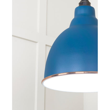 From The Anvil - White Gloss Brindley Pendant in Upstream | Sku. 49507U | Trade Door Handles.