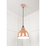 From The Anvil - White Gloss Brindley Pendant in Copper | Sku. 49507 | Trade Door Handles.