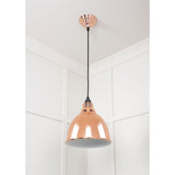 From The Anvil - White Gloss Brindley Pendant in Copper | Sku. 49507 | Trade Door Handles.