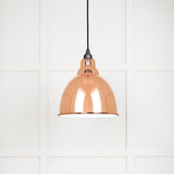 From The Anvil - White Gloss Brindley Pendant in Copper | Sku. 49507 | Trade Door Handles.