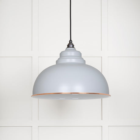 From The Anvil - White Gloss Harborne Pendant in Birch | Sku. 49508BI | Trade Door Handles.