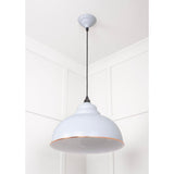 From The Anvil - White Gloss Harborne Pendant in Birch | Sku. 49508BI | Trade Door Handles.
