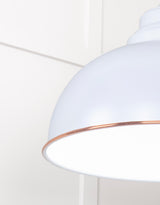 From The Anvil - White Gloss Harborne Pendant in Birch | Sku. 49508BI | Trade Door Handles.