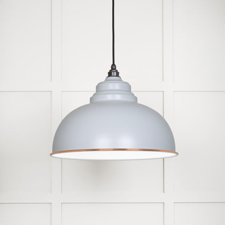 From The Anvil - White Gloss Harborne Pendant in Birch | Sku. 49508BI | Trade Door Handles.