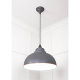 From The Anvil - White Gloss Harborne Pendant in Bluff | Sku. 49508BL | Trade Door Handles.