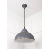 From The Anvil - White Gloss Harborne Pendant in Bluff | Sku. 49508BL | Trade Door Handles.