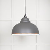 From The Anvil - White Gloss Harborne Pendant in Bluff | Sku. 49508BL | Trade Door Handles.