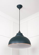 From The Anvil - White Gloss Harborne Pendant in Dingle | Sku. 49508DI | Trade Door Handles.