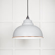 From The Anvil - White Gloss Harborne Pendant in Flock | Sku. 49508F | Trade Door Handles.
